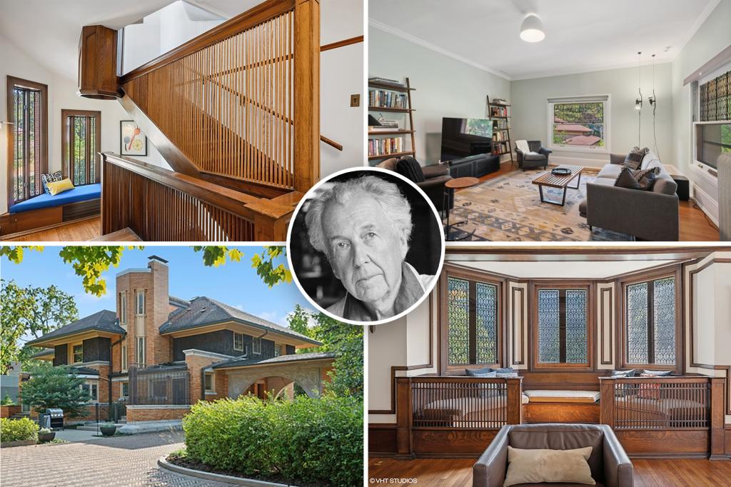 Here's how much it costs to buy the house that made Frank Lloyd Wright famous